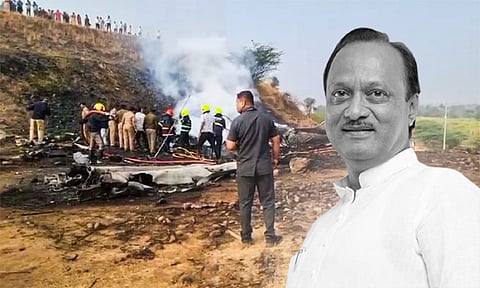 விமான விபத்தில் மராட்டிய துணை முதல்-மந்திரி அஜித் பவார் உயிரிழப்பு