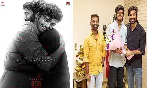 தனுஷின் 55வது பட இசையமைப்பாளர் அறிவிப்பு