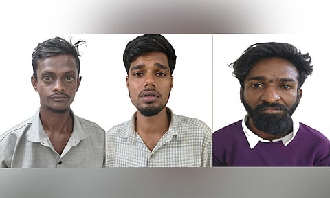 நெல்லையில் 1.25 கிலோ கஞ்சா, பைக் பறிமுதல்: 3 பேர் கைது