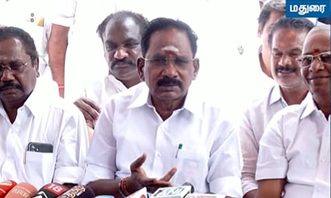 ‘விஜய் எங்களை திட்டும்போது நாங்கள் அவரை...’ - செல்லூர் ராஜு பேட்டி