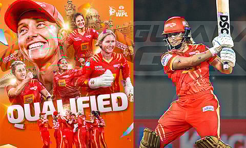 மகளிர் பிரீமியர் லீக் - மும்பையை வீழ்த்தி எலிமினேட்டர் சுற்றுக்கு தகுதி பெற்ற குஜராத்