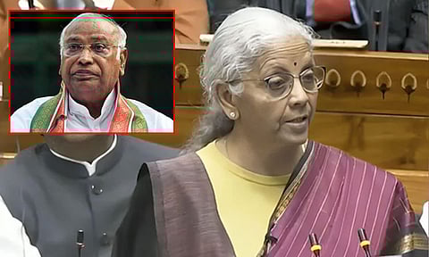 மத்திய பட்ஜெட்டில் ஏழைகளுக்கு எதுவுமில்லை: காங்கிரஸ் தலைவர் கார்கே தாக்கு