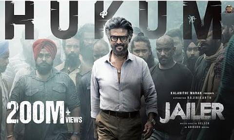 20 கோடி பார்வைகளைக் கடந்த “ஜெயிலர்” பட பாடல்