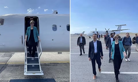 7 ஆண்டுகளுக்கு பிறகு தூதரகம் திறப்பு வெனிசுலாவுக்கு சென்ற அமெரிக்கா தூதர்