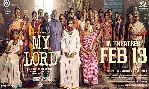 சசிகுமாரின் “மை லார்ட்” படத்தின் ரிலீஸ் தேதி அறிவிப்பு