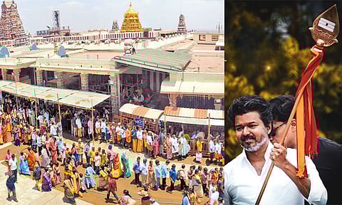 தைப்பூசத் திருநாள்: த.வெ.க. தலைவர் விஜய் வாழ்த்து