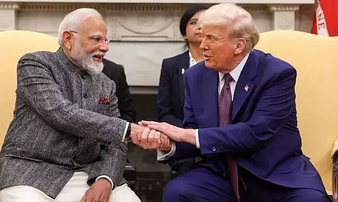 அன்பு நண்பர் டிரம்ப் உடன் பேசியது மகிழ்ச்சி - பிரதமர் மோடி