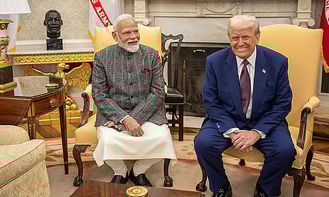 இந்தியாவின் சக்தி வாய்ந்த, மதிப்பு மிக்க தலைவர் பிரதமர் மோடி; டிரம்ப் புகழாரம்