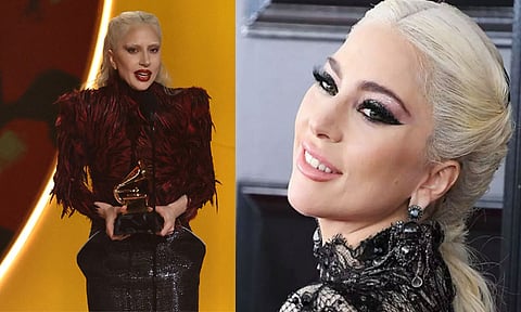 கிராமி விருது வென்ற பாப் பாடகி லேடி காகா