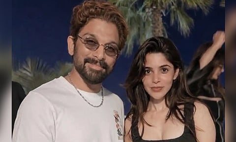 அல்லு அர்ஜுனுடன் நடிகை திவ்ய பாரதி - ‘ஏஏ22’படத்தில் நடிக்கிறாரா?