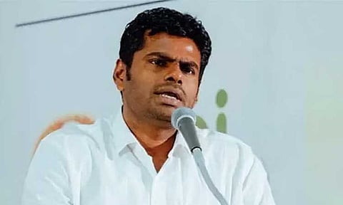 திமுக எம்.எல்.ஏ. பழனியாண்டியை கைது செய்ய வேண்டும் - அண்ணாமலை