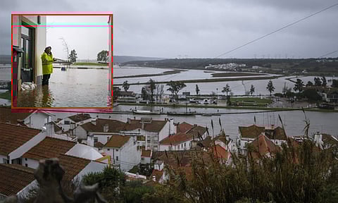 ஸ்பெயின், போர்ச்சுகல்லில் புயல், மழை பாதிப்பு; ரெயில்கள் ரத்து