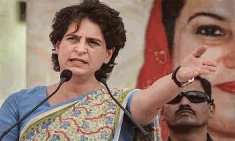 அவைக்கு வர பிரதமர் மோடிக்கு துணிச்சல் இல்லை: பிரியங்கா காந்தி