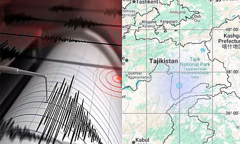 தஜிகிஸ்தானில் நிலநடுக்கம்: ரிக்டர் அளவில் 4 ஆக பதிவு