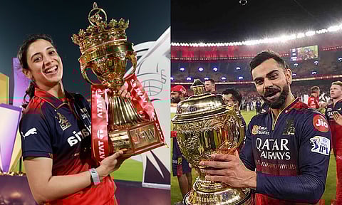 ஒரே நேரத்தில் ஐபிஎல், டபிள்யூ.பி.எல் கோப்பைகள் - வரலாறு படைத்த பெங்களூரு!