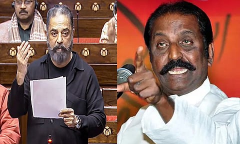 கமல் பேச்சால் நாடாளுமன்றமே நிமிர்ந்து அமர்ந்தது - வைரமுத்து