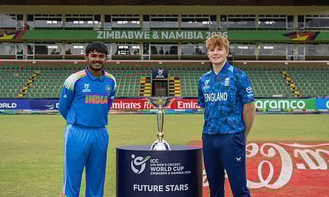 இளையோர் உலகக்கோப்பை இறுதிப்போட்டி: இந்தியா - இங்கிலாந்து அணிகள் இன்று மோதல்