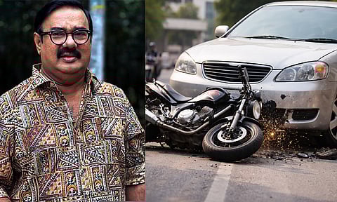 விபத்தை ஏற்படுத்திவிட்டு தப்பி ஓடிய பிரபல நடிகர்: கேரளாவில் பரபரப்பு