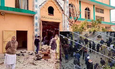 பாகிஸ்தான்: மத வழிபாட்டு தலத்தில் தற்கொலைப்படை தாக்குதல் - பலி எண்ணிக்கை 36 ஆக உயர்வு