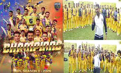 ஐ.எஸ்.பி.எல் - சாம்பியன் வென்ற நடிகர் சூர்யாவின் “சென்னை சிங்கம்ஸ்”