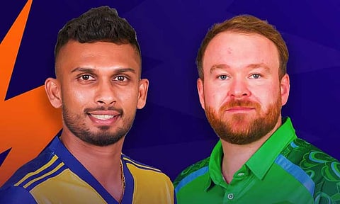 டி20 உலகக் கோப்பை: இலங்கைக்கு எதிராக அயர்லாந்து பந்துவீச்சு தேர்வு