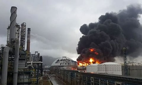 சீனாவில் ரசாயன நிறுவனத்தில் வெடிவிபத்து; 8 பேர் பலி