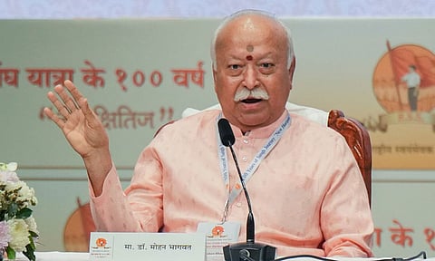 ஆர்.எஸ்.எஸ் அமைப்பு யாருக்கும் எதிரான ஒன்றல்ல - மோகன் பகவத் பேச்சு