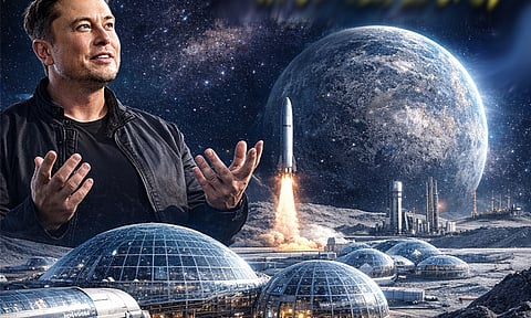 செவ்வாய் அல்ல… முதலில் நிலவில் நகரம் - எலான் மஸ்க் உறுதி