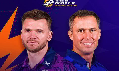 டி20 உலகக்கோப்பை: ஸ்காட்லாந்துக்கு எதிராக டாஸ் வென்ற இத்தாலி அணி பந்துவீச்சு தேர்வு