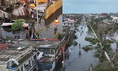 மடகாஸ்கரை தாக்கிய புயல்; 9 பேர் பலி