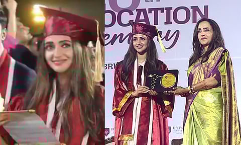 மருத்துவ படிப்பை நிறைவு செய்த நடிகை ஶ்ரீலீலா