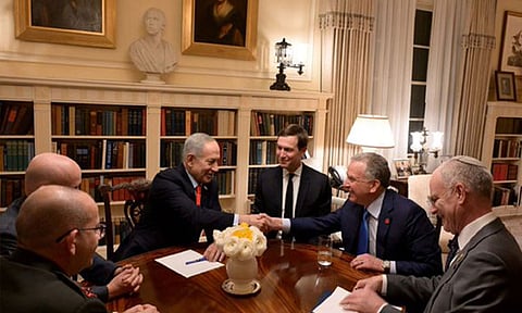 அமெரிக்க சிறப்பு தூதர்களுடன் ஈரான் விவகாரம் பற்றி இஸ்ரேல் பிரதமர் ஆலோசனை