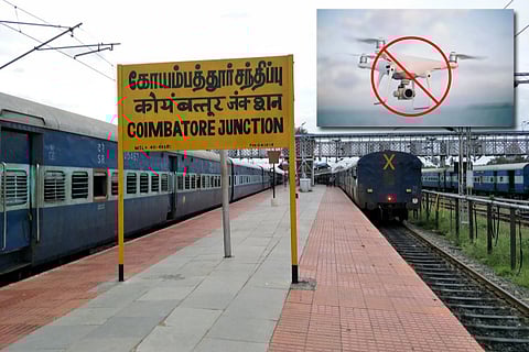 கோவையில் முக்கிய பகுதிகளில் 3 நாட்களுக்கு டிரோன்கள் பறக்கத் தடை