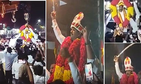 வந்தவாசி தவெக கிழக்கு மாவட்ட செயலாளர் உள்ளிட்ட 50 பேர் மீது வழக்குப்பதிவு