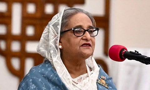 வங்காளதேச தேர்தல் திட்டமிடப்பட்ட கேலிக்கூத்து: ஷேக் ஹசீனா சாடல்