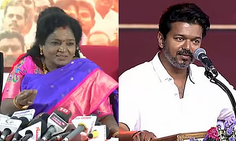 ‘தேசிய ஜனநாயக கூட்டணியில் விஜய் இணைய வேண்டும்’ - தமிழிசை சவுந்தரராஜன் அழைப்பு