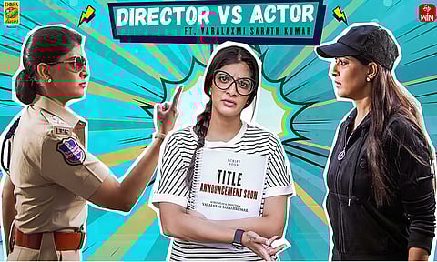 இயக்குனரான நடிகை வரலட்சுமி சரத்குமார் வெளியிட்ட வீடியோ