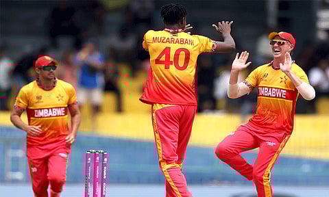 ஜிம்பாப்வேக்கு எதிரான ஆட்டம்: ஆஸ்திரேலிய அணி திணறல்