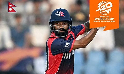 டி20 உலகக் கோப்பை: வெஸ்ட் இண்டீஸ் அணிக்கு 134 ரன்கள் இலக்கு நிர்ணயித்த நேபாளம்