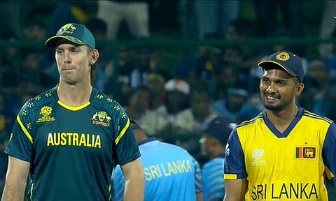 டி20 உலகக்கோப்பை: ஆஸ்திரேலியாவுக்கு எதிராக இலங்கை பந்து வீச்சு தேர்வு