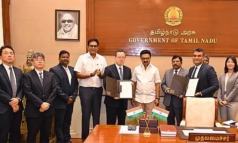 ரூ.4,000 கோடி முதலீடு: 7 ஆயிரம் பேருக்கு வேலைவாய்ப்பு - மு.க.ஸ்டாலின் முன்னிலையில் புரிந்துணர்வு ஒப்பந்தம்