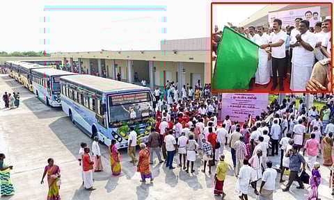 திருச்சி: லால்குடியில் ரூ.31.89 கோடியில் புதிய பஸ் நிலையம் - உதயநிதி ஸ்டாலின் திறந்து வைத்தார்