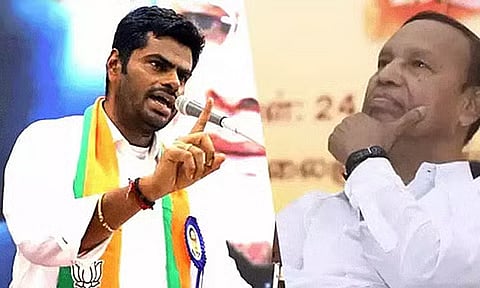 “டி.ஆர்.பாலுவை 3 மணி நேரம் குறுக்கு விசாரணை செய்தேன்” - அண்ணாமலை பேட்டி