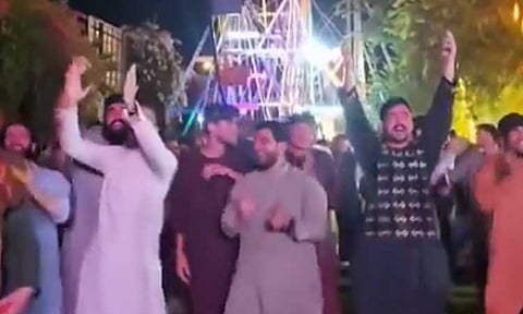 பாகிஸ்தான் அணிக்கு எதிராக இந்தியா வெற்றி....ஆப்கானிஸ்தானில் கொண்டாட்டம்