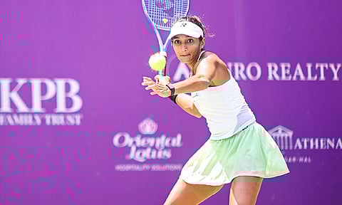 ஐ.டி.எப். மகளிர் ஓபன்: கொரிய வீராங்கனையை வீழ்த்தி காலிறுதிக்கு முந்தைய சுற்றுக்கு யமளப்பள்ளி முன்னேற்றம்