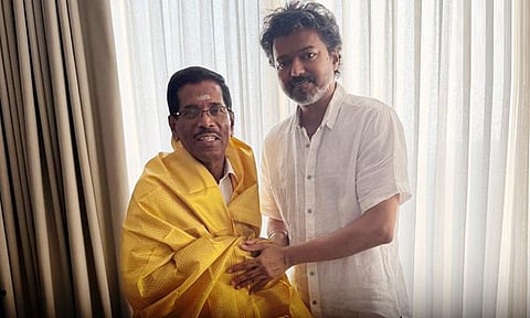 அதிமுக முன்னாள் அமைச்சர் ந.சுப்பிரமணியன் தவெகவில் இணைந்தார்