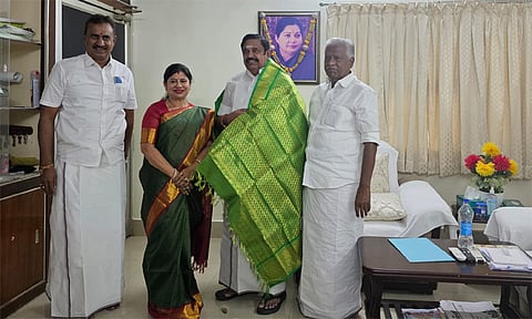 லாட்டரி அதிபர் மார்ட்டின் மனைவி லீமா ரோஸ் அதிமுகவில் இணைந்தார்...!