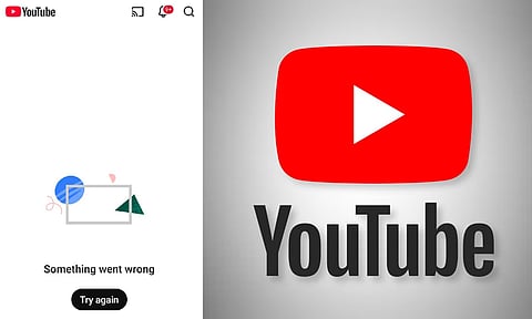 திடீரென முடங்கிய யூடியூப் தளம்.. பயனர்கள் அவதி