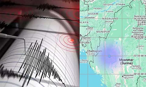 மியான்மரில் மீண்டும் நிலநடுக்கம்: ரிக்டர் அளவில் 4.1 ஆக பதிவு