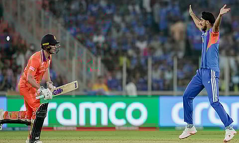 டி20 உலகக்கோப்பை: நெதர்லாந்தை 17 ரன்கள் வித்தியாசத்தில் வீழ்த்திய இந்தியா